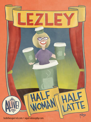 Lezley - Sideshow Banner art style
