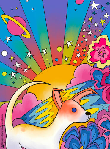 LInus Peter Max style